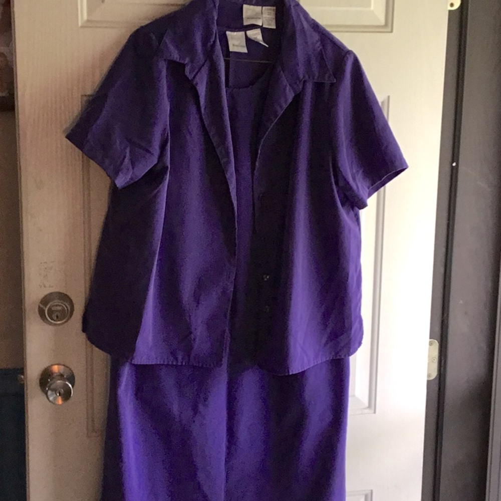 Roamans 2 pc jacket dress